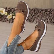 womens casual sneakers solid color breathable lightweight