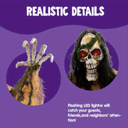 halloween decoration outdoor animated zombie