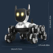 rechargeable electronic interactive intelligent robot dog