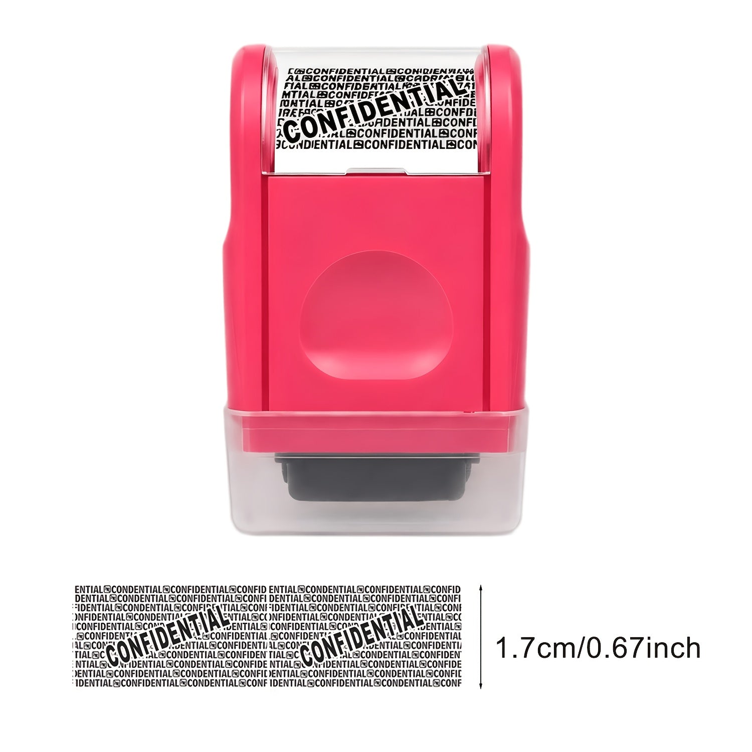 1pc   roller stamp confidential data defender