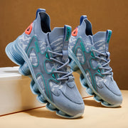 mens breathable low top sneakers running shoes
