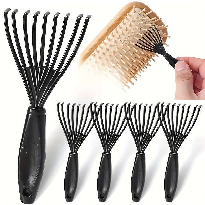 1pc 2pcs universal plastic mini comb cleaner embedded brush