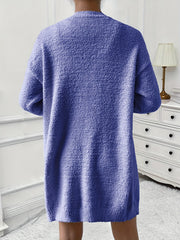 womens casual warm lounge set cozy long sleeve cardigan v