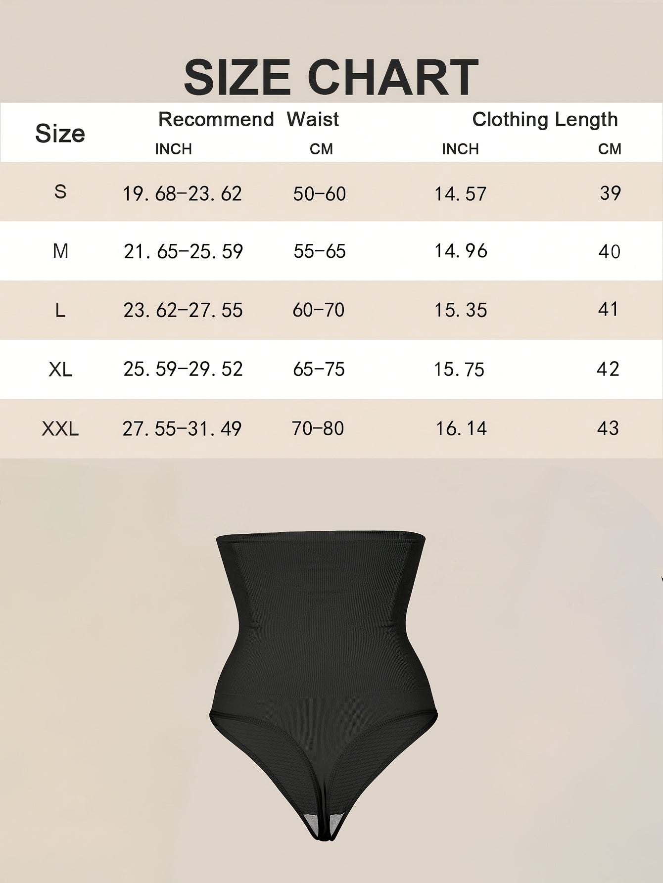1pc high waist seamless womens   tummy control panties