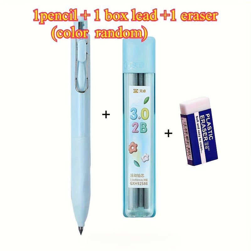 a set 3 0  thick core triangular grip pen shaft