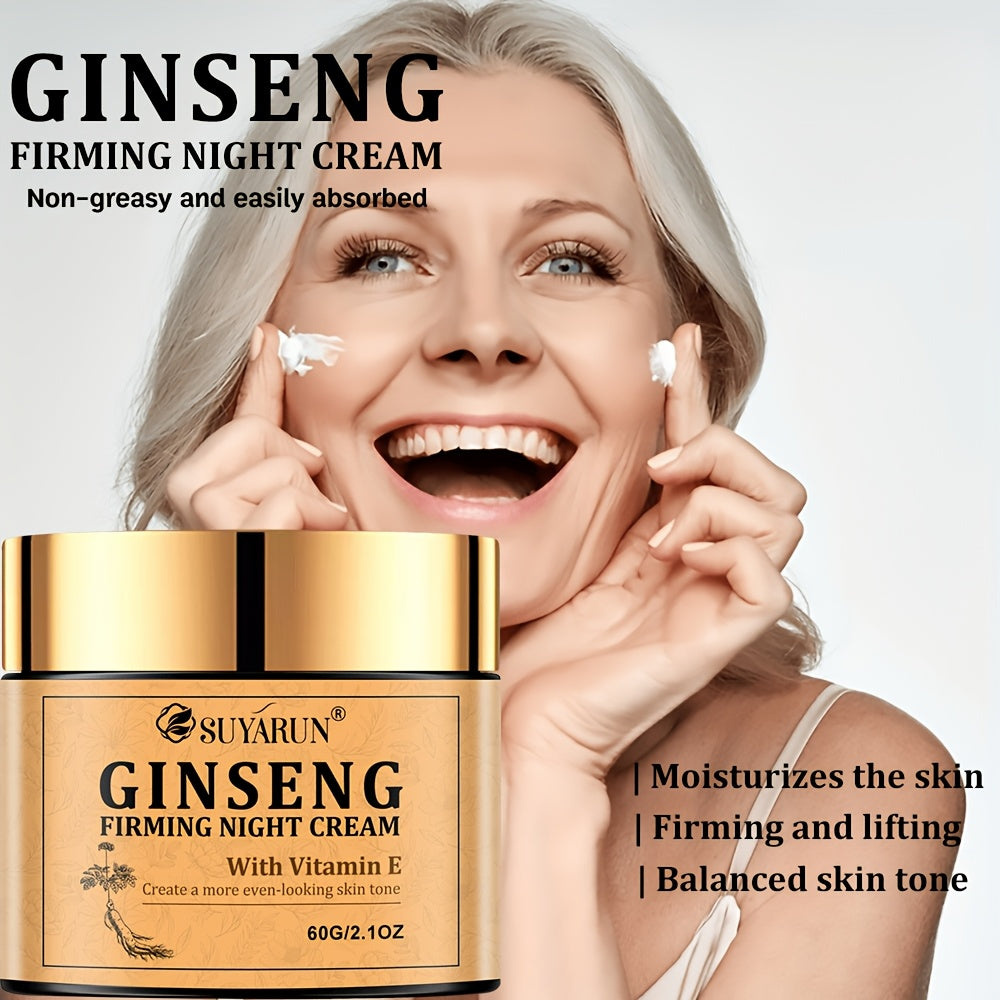suyarun ginseng skincare night cream enriched retinol