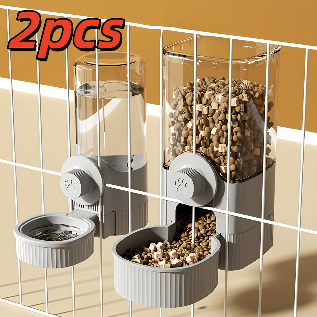 2pcs large capacity cat hanging pet water   cat