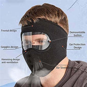outdoor windproof balaclava   detachable anti fog