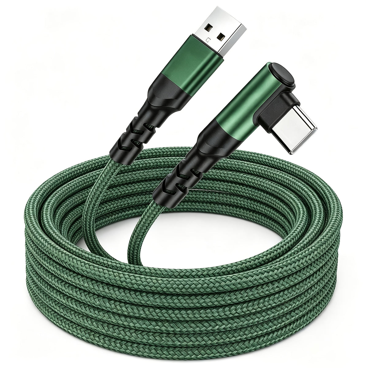 90 degree usb c charging cable 3a fast charging right angle
