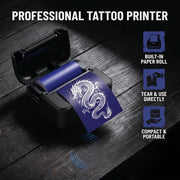 portable wireless mini thermal tattoo stencil printer