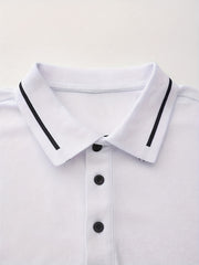 mens fashion long sleeve   shirt casual golf wear