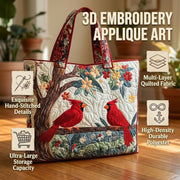 womens red   bird   3d printed quilted
