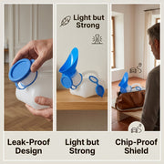 portable foldable emergency toilet vehicles made pe material