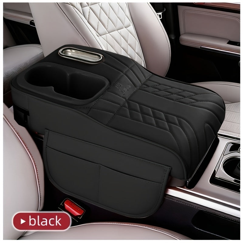 a car center armrest pad designed   height featuring a