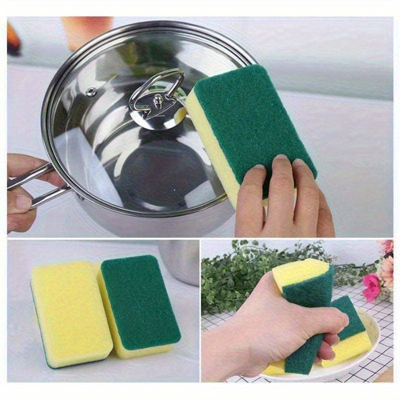 48pcs multi functional square kitchen sponges high