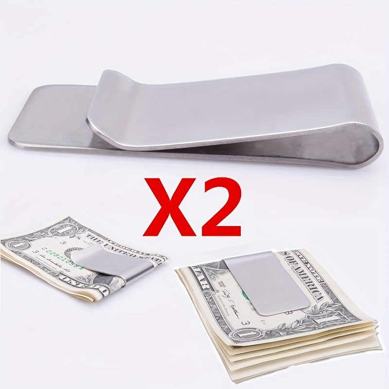 1pc 2pcs money   credit cards money holder clip men