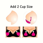 swimsuit bikini silicone bra pad insert thickened ruched