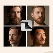 set 2 mens beard styling templates 2025 edition precise