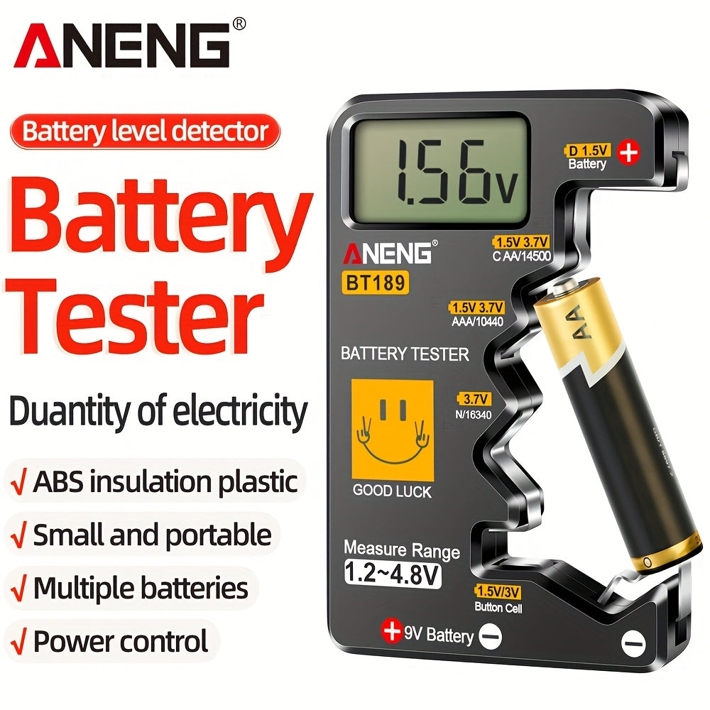 tester suitable 9v 6f22 batteries 1