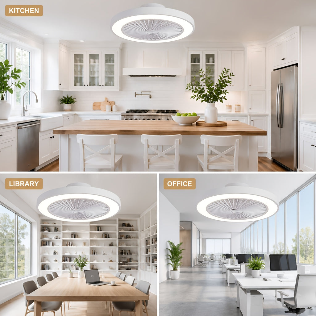 enclosed ceiling fan light remote   low profile flush