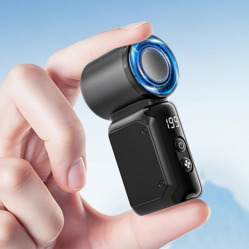 2026 new mini handheld portable quiet bladeless fan usb