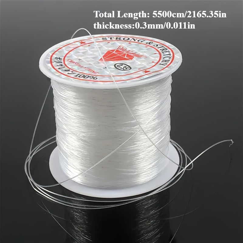 transparent nylon invisible line 5500cm 2165 35in ideal