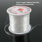 transparent nylon invisible line 5500cm 2165 35in ideal