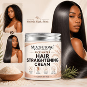 rice water hair straightening cream 120ml heat protectant