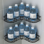 rust resistant corner shower rack a wall mounted bathroom