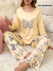 womens casual   themed pajama set