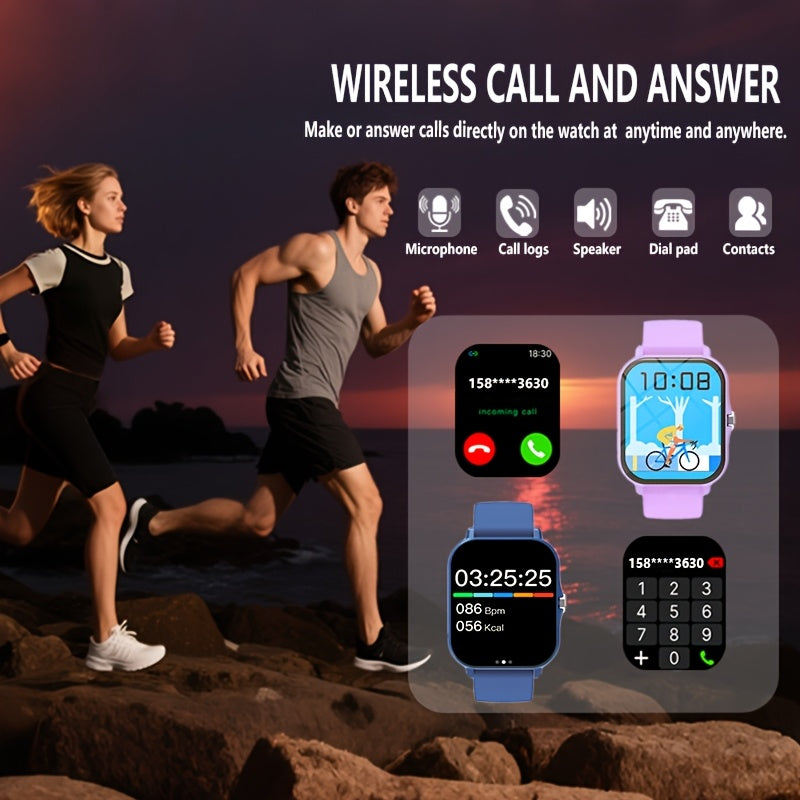 smart watch call answer unisex wireless call