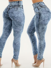 printed leggings not   denim fabric elegant womens fitted