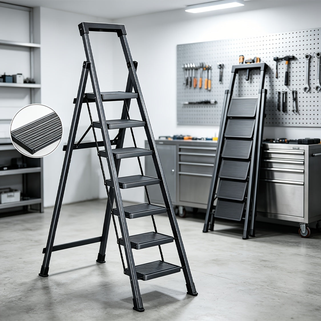 heavy duty   step ladder platform folding step stool
