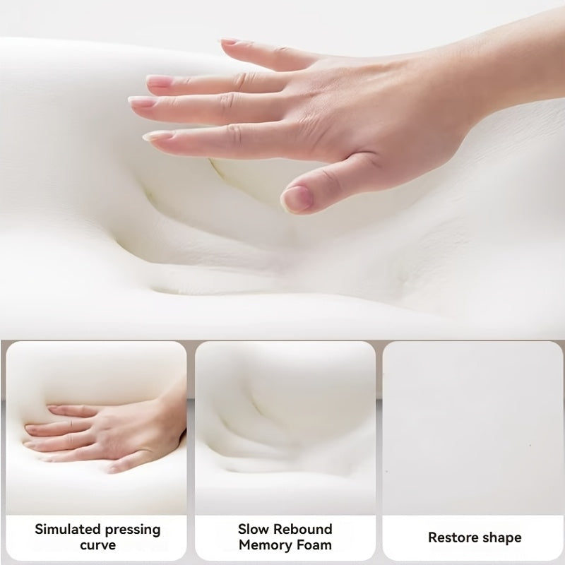 ergonomic bed wedge pillow adjustable memory foam backrest