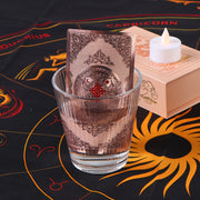 pink flower tarot cards guide exquisite gift box set