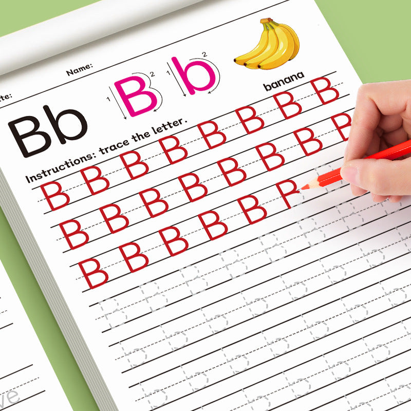 alphabet practice workbook   pattern based letter