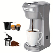 single coffee maker 2in 1 k cup pods ground coffee 3 color 6