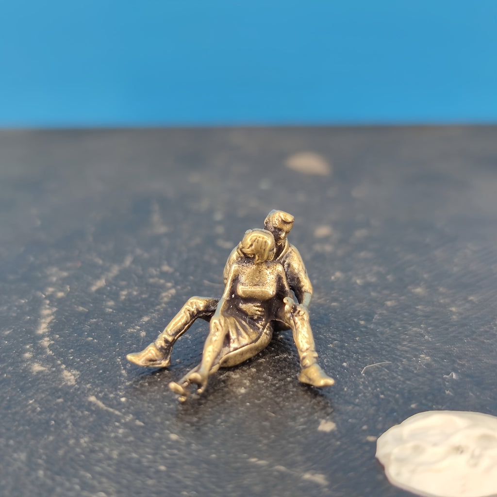 collectible figurines 1 64 scale brass miniature couple