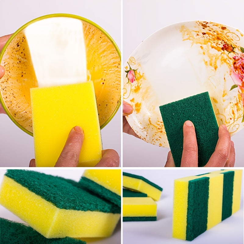 24 piece set high absorption kitchen sponges double layer