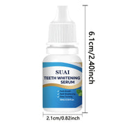 teeth brightening serum mint flavor gentle formula brightens