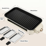 smokeless electric grill indoor grill removable non stick