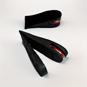 1 pair men women height increase shoe lift insoles