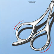 stainless steel eyebrow scissors built in brow comb 1pc