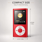 portable mp3 player stylish   a 1 8 inch lcd screen