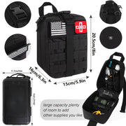 first aid kit 248pcs survival gear first aid kit