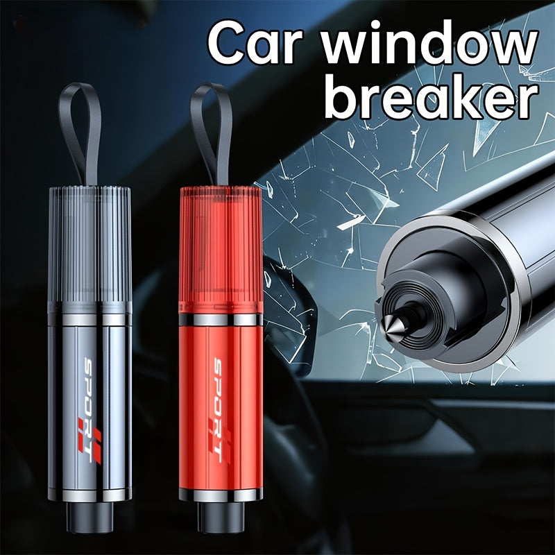 red upper lower square sport multi functional car emergency
