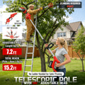 telescopic high branch saw cordless design brushless