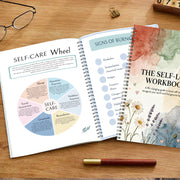 watercolor   heart cover self care workbook 70