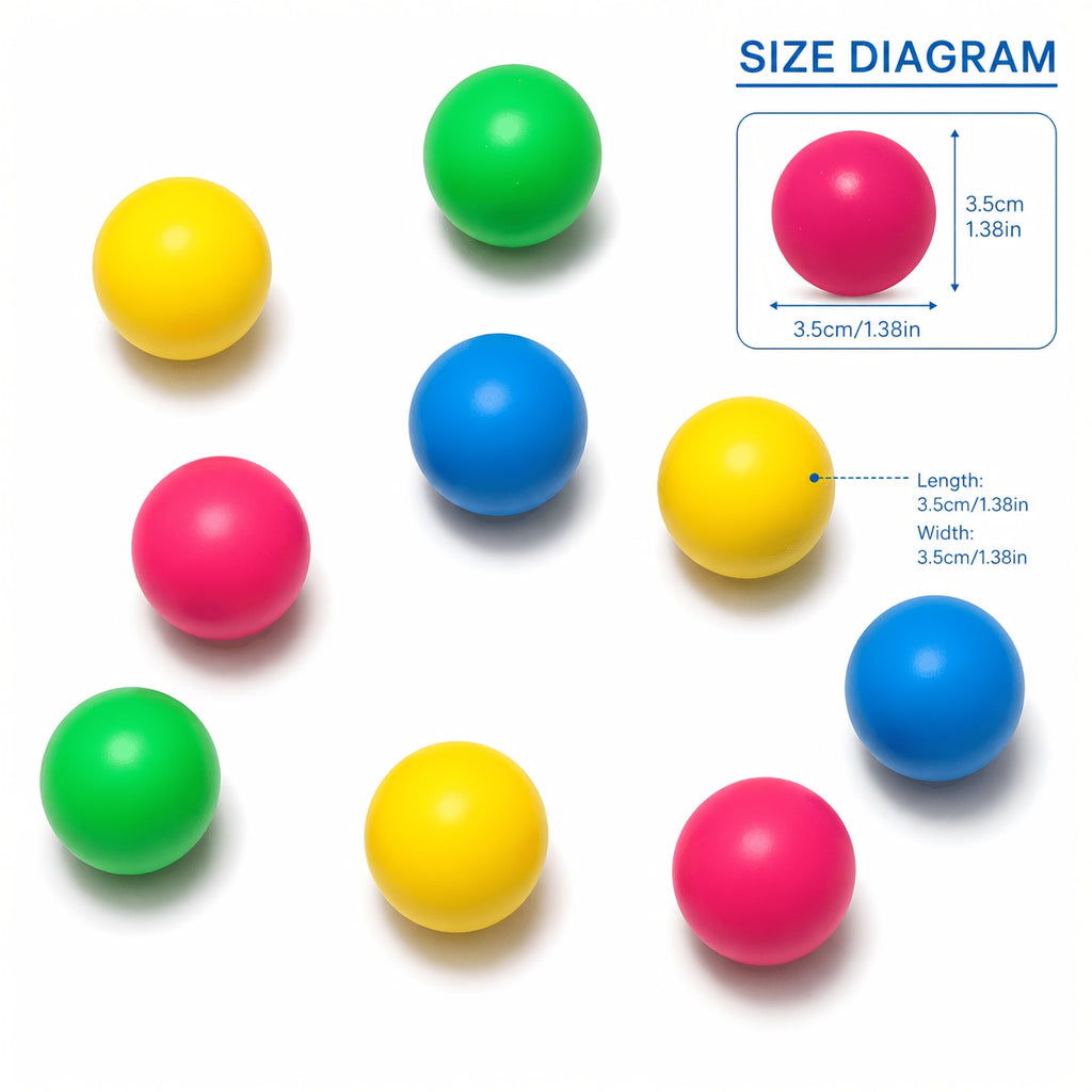 9pcs multi item party favor packs random color squeezable