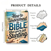 guide bible study plan measuring 5 5 x 8 3 inches featuring